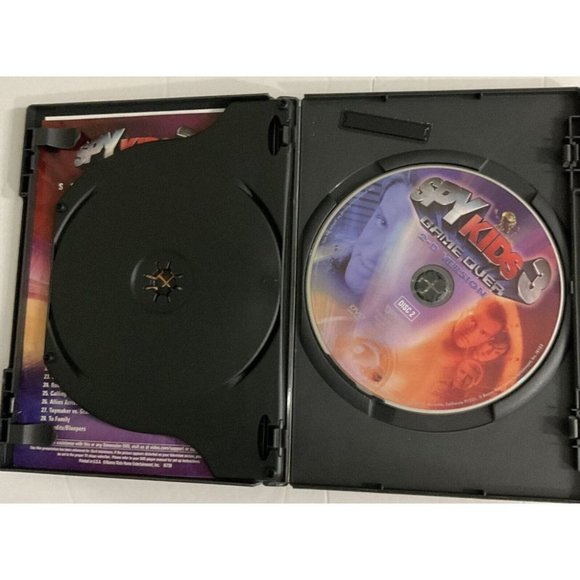 Spy Kids 3: Game Over  (3D/2D DVD) 2- Disc Collector’s Series -Good - Picture 6 of 7